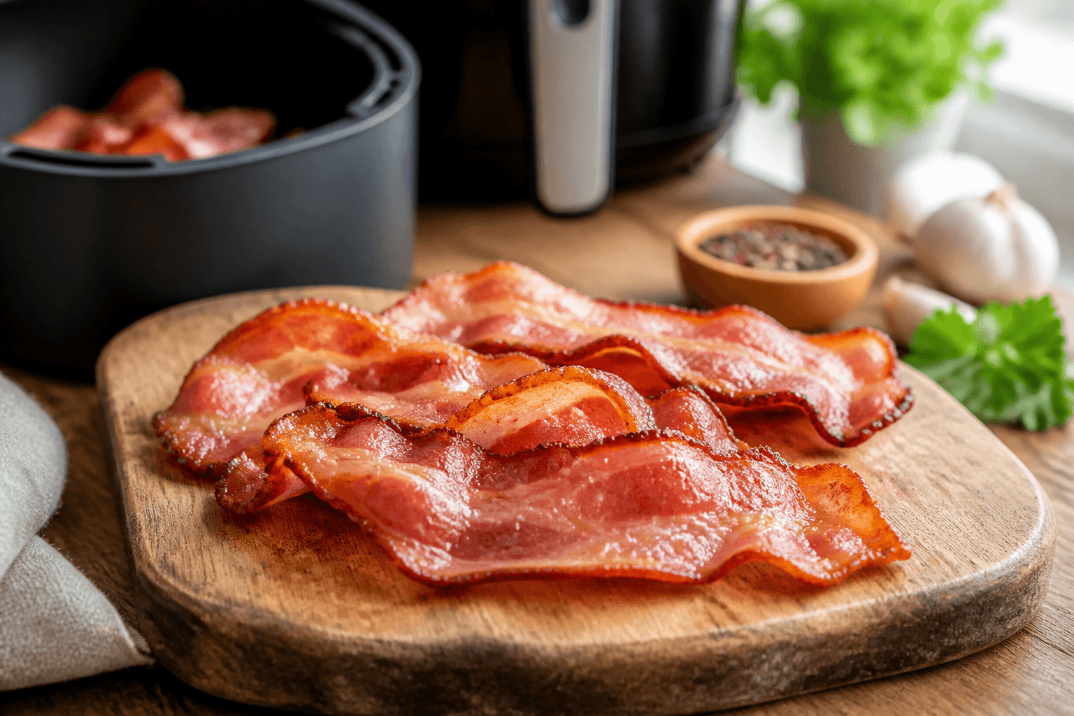 Bekon air fryer z air fryera - przepis Szefa Marka — danie od Szefa Kuchni Marka Wiśniewskiego
