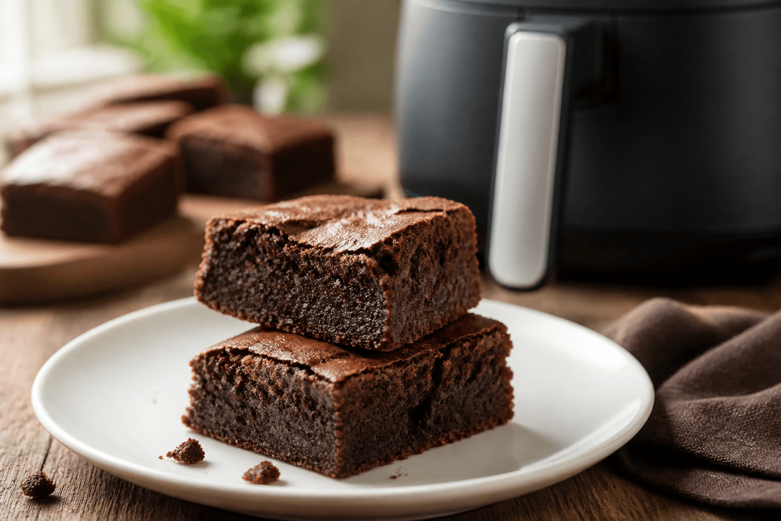Brownie air fryer z air fryera - przepis Szefa Marka — danie od Szefa Kuchni Marka Wiśniewskiego