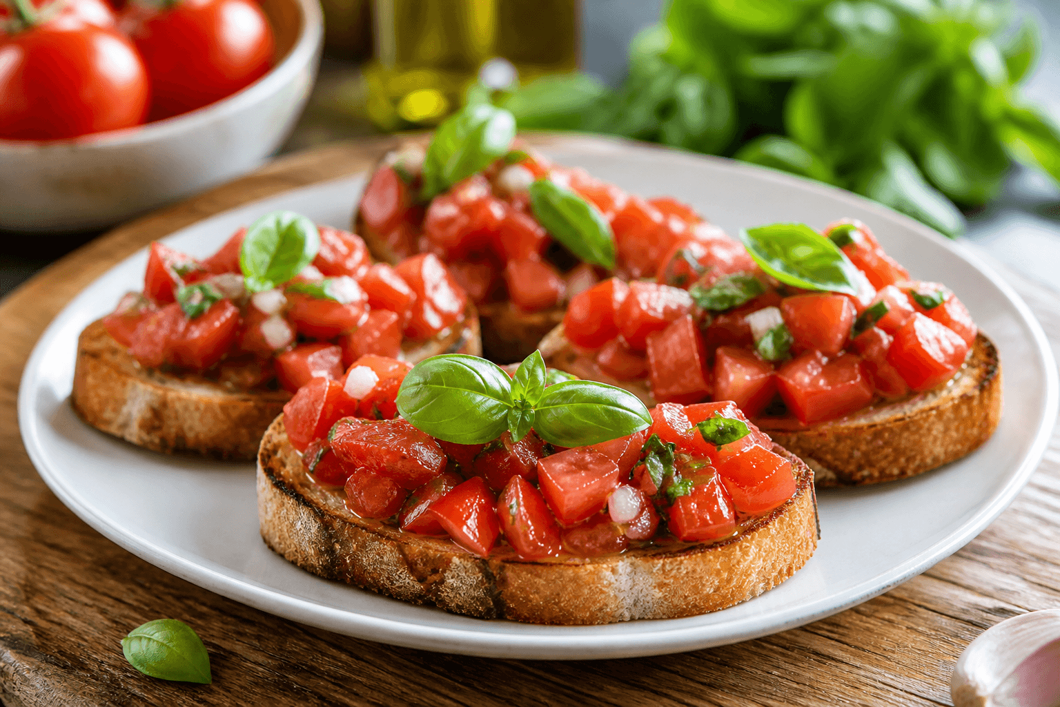 Bruschetta - sprawdzony przepis Szefa Marka — danie od Szefa Kuchni Marka Wiśniewskiego