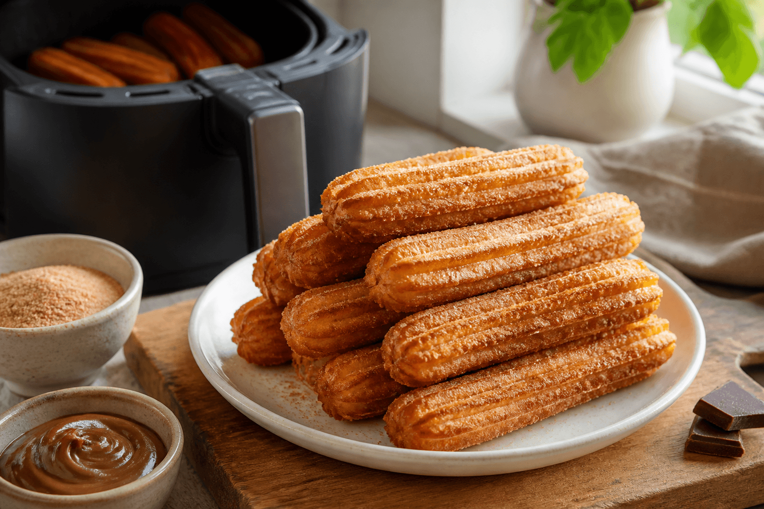 Churros air fryer z air fryera - przepis Szefa Marka — danie od Szefa Kuchni Marka Wiśniewskiego