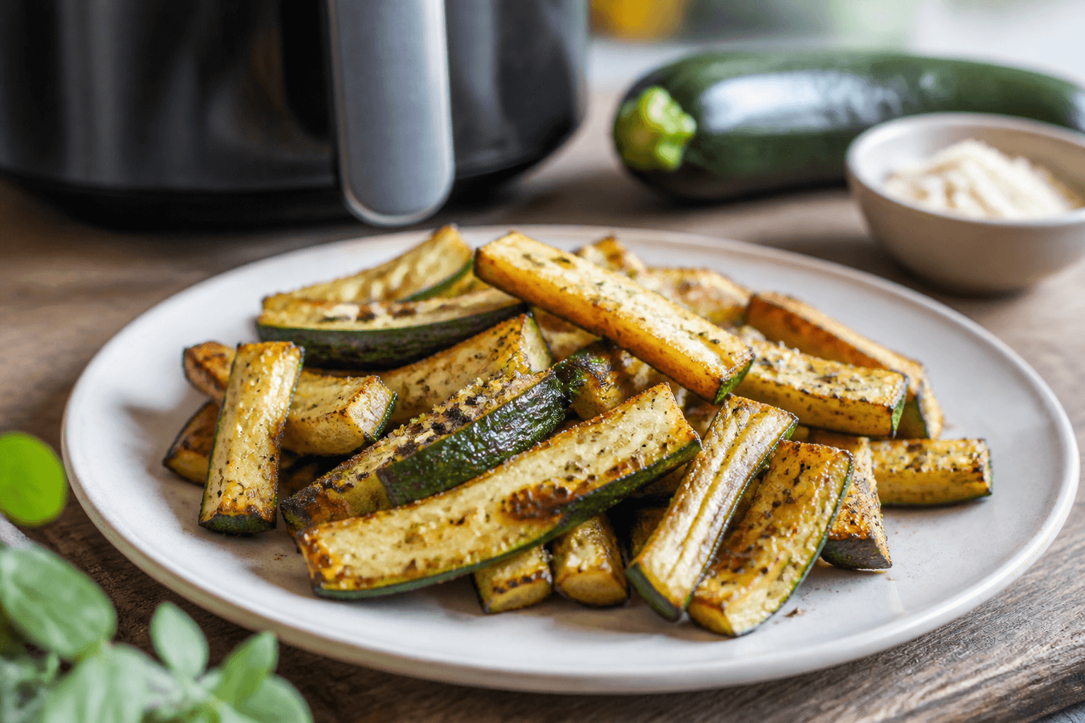 Cukinia air fryer z air fryera - przepis Szefa Marka — danie od Szefa Kuchni Marka Wiśniewskiego