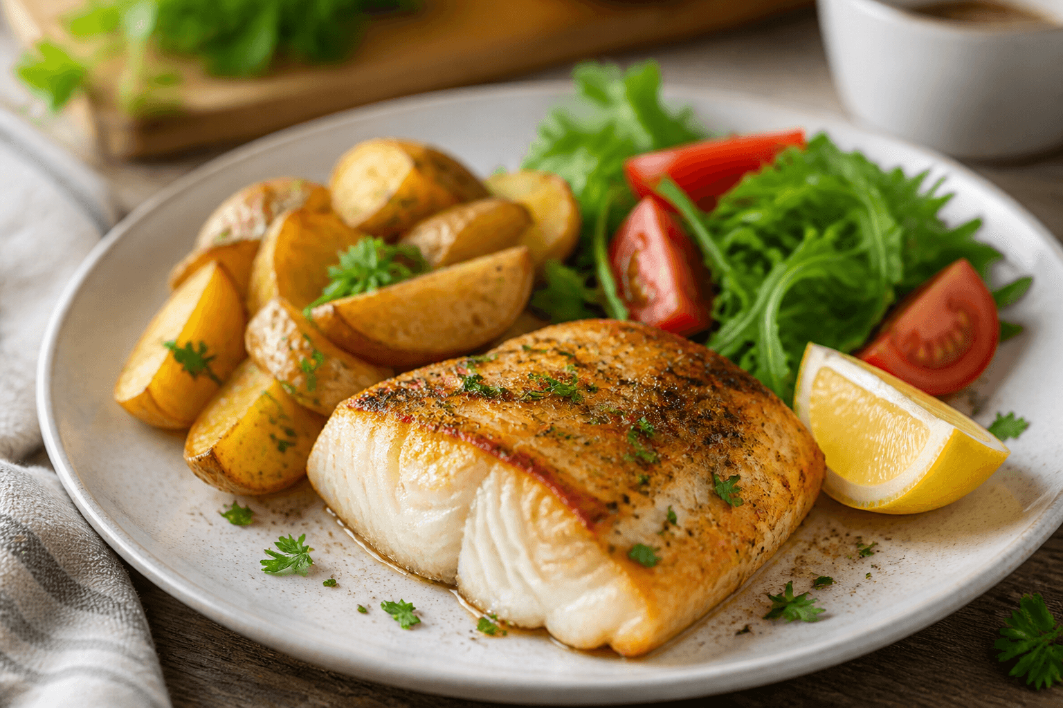 Dorsz air fryer z air fryera - przepis Szefa Marka — danie od Szefa Kuchni Marka Wiśniewskiego