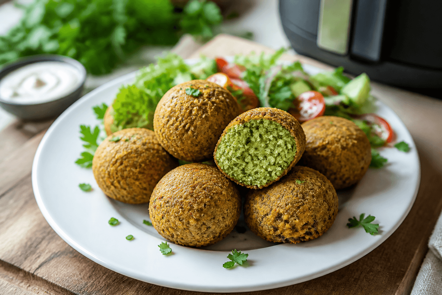 Falafel air fryer z air fryera - przepis Szefa Marka — danie od Szefa Kuchni Marka Wiśniewskiego