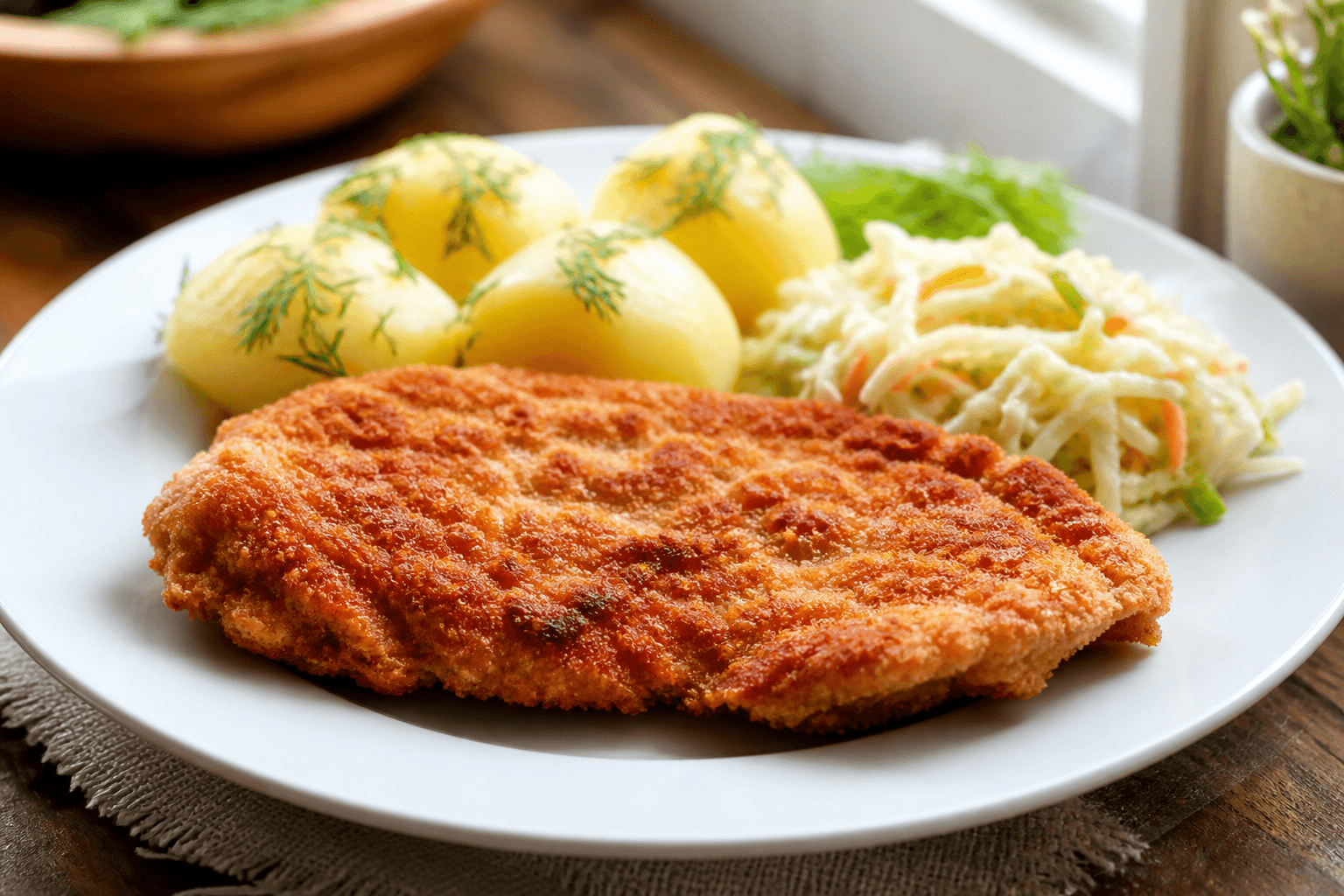 Filet z kurczaka panierowany - sprawdzony przepis Szefa Marka — danie od Szefa Kuchni Marka Wiśniewskiego
