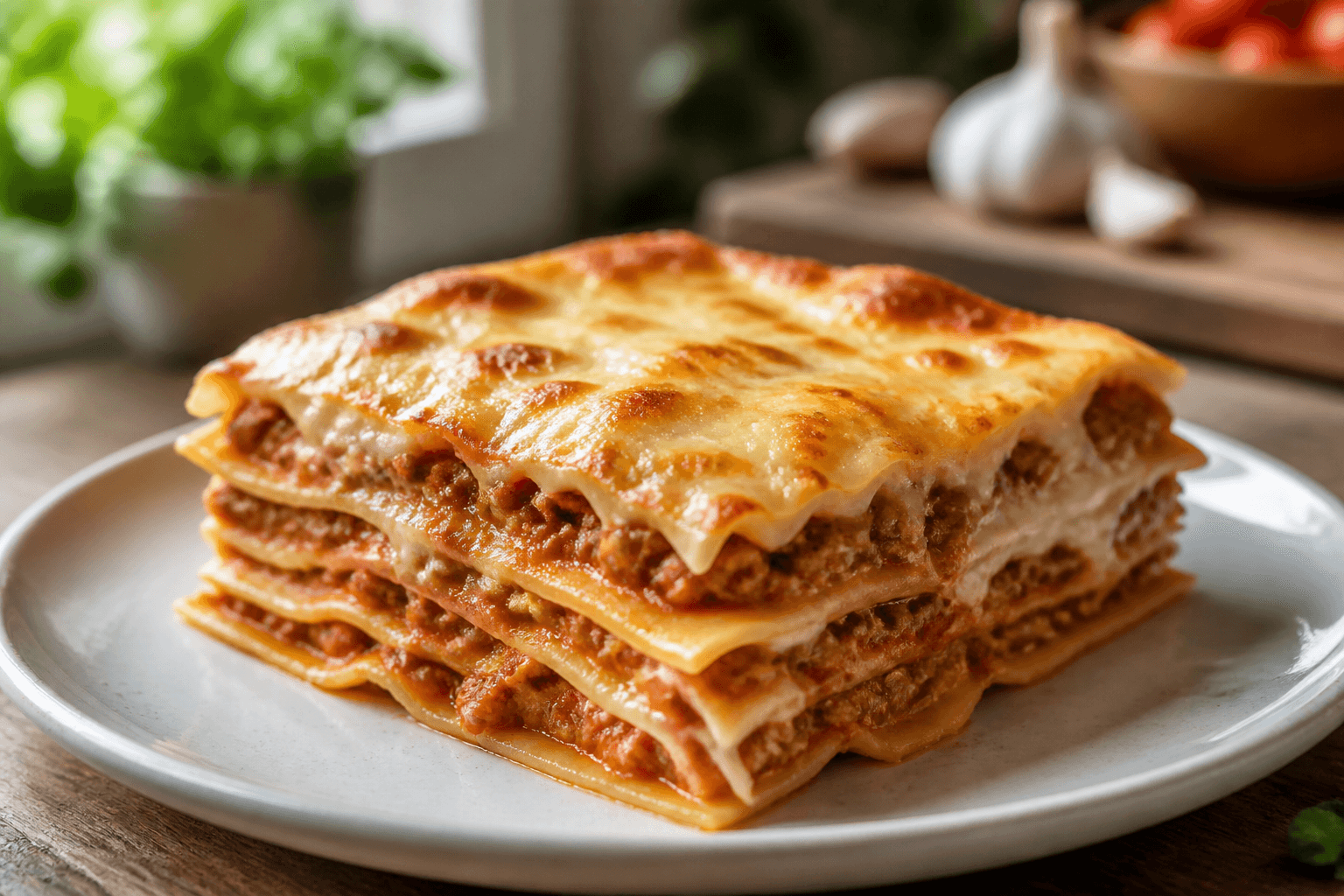 Lasagne Domowa z Sosem Beszamelowym — danie od Szefa Kuchni Marka Wiśniewskiego