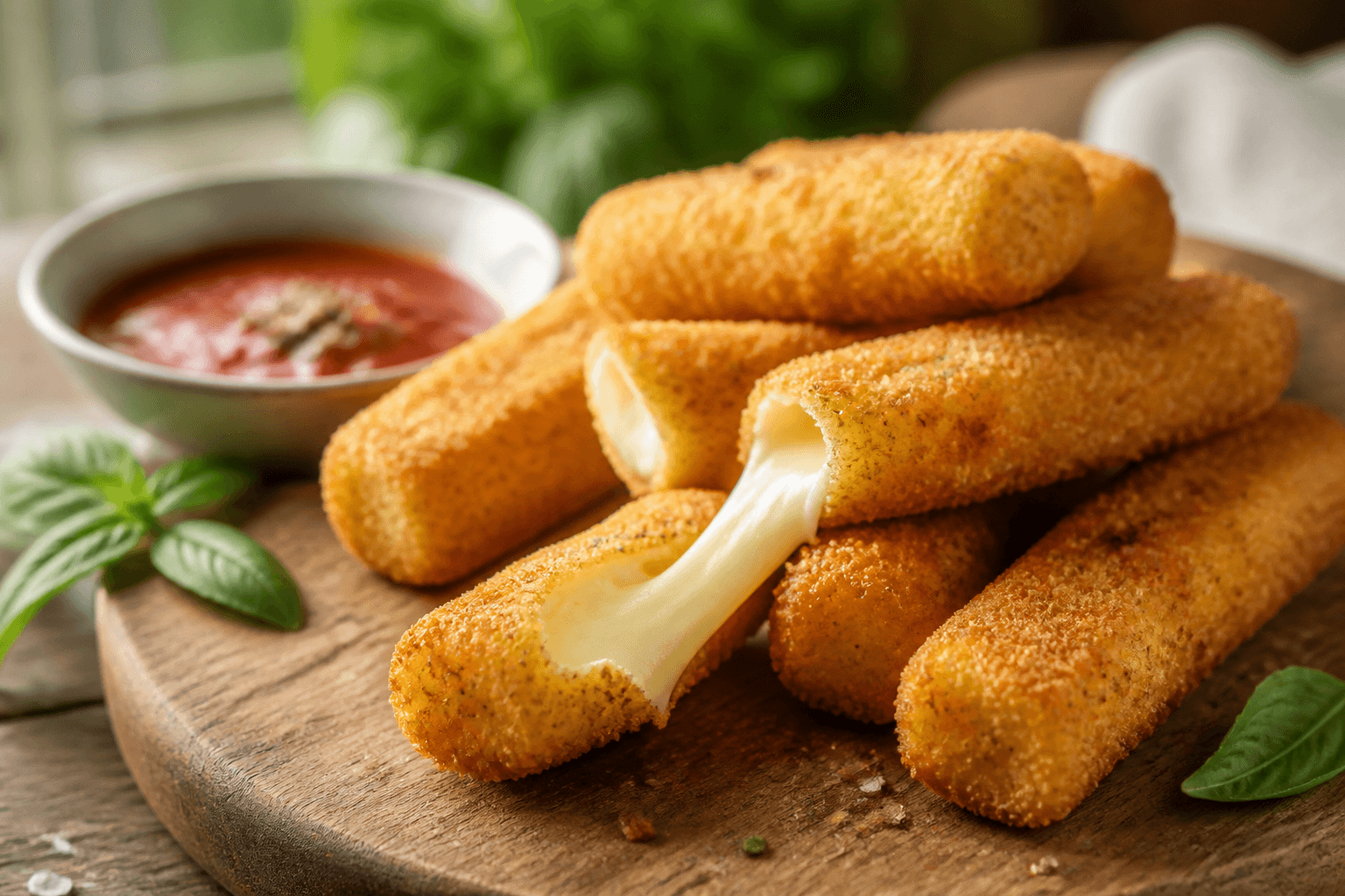 Mozzarella sticks air fryer z air fryera - przepis Szefa Marka — danie od Szefa Kuchni Marka Wiśniewskiego