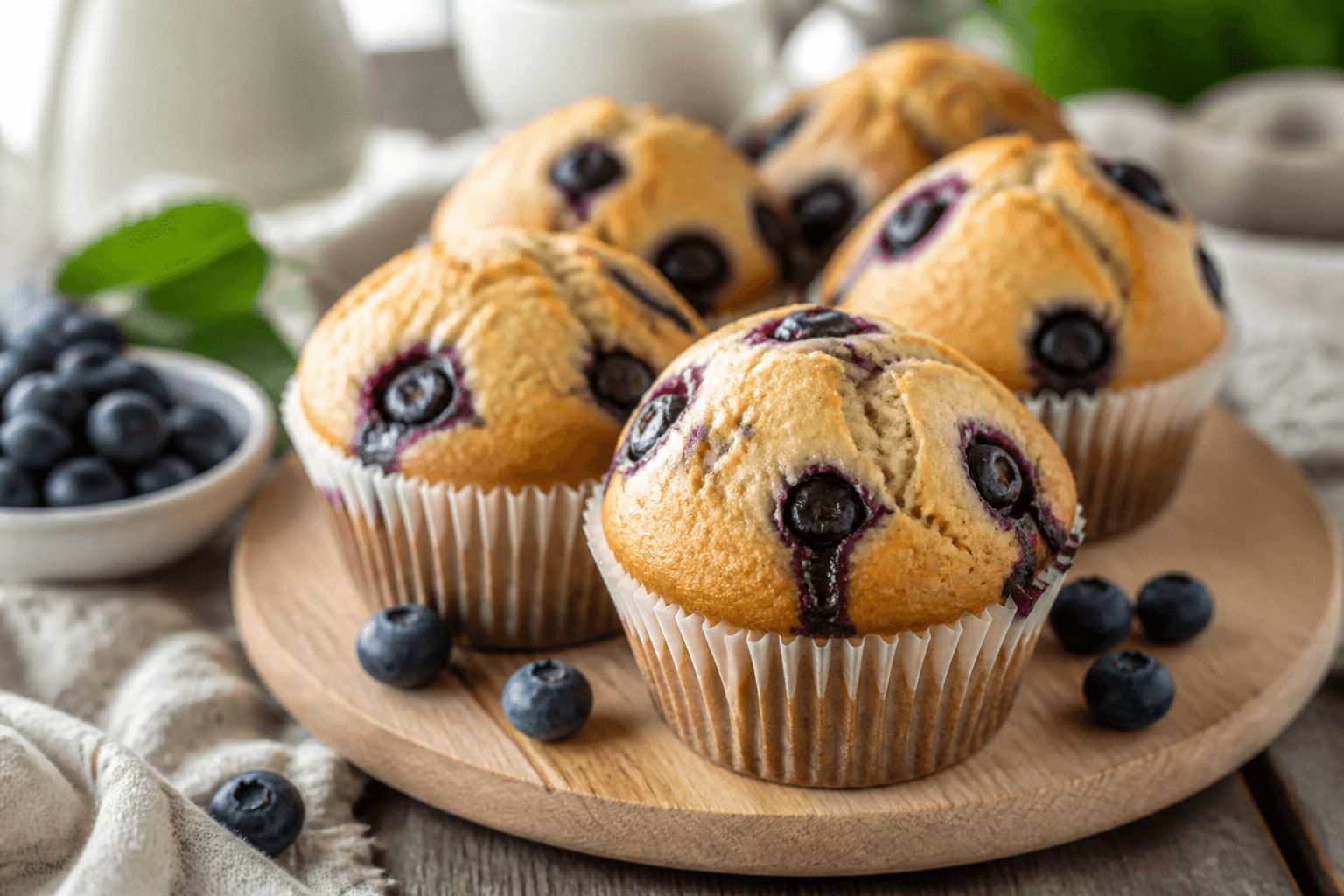 Muffiny jagodowe - sprawdzony przepis Szefa Marka — danie od Szefa Kuchni Marka Wiśniewskiego