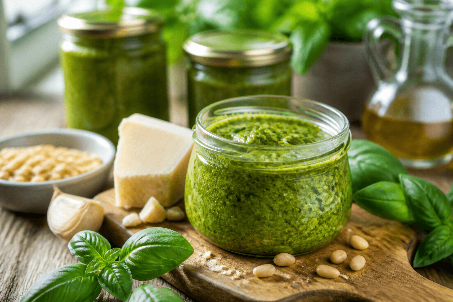 Pesto do słoików - sprawdzony przepis Szefa Marka — danie od Szefa Kuchni Marka Wiśniewskiego