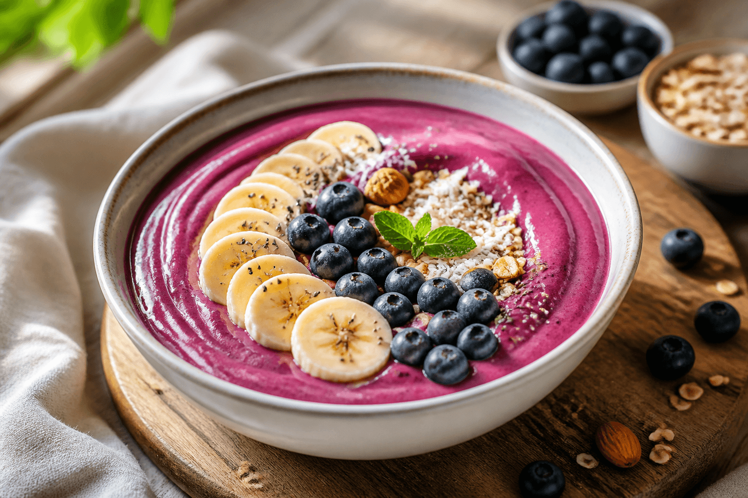 Smoothie bowl - sprawdzony przepis Szefa Marka — danie od Szefa Kuchni Marka Wiśniewskiego