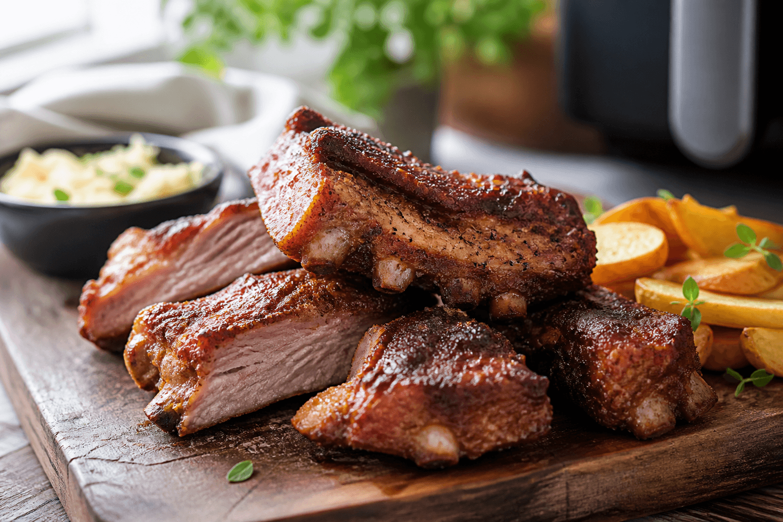 Żeberka air fryer z air fryera - przepis Szefa Marka — danie od Szefa Kuchni Marka Wiśniewskiego